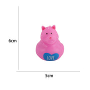 Children's Bath Toys Christmas Squeeze And Sound Duck