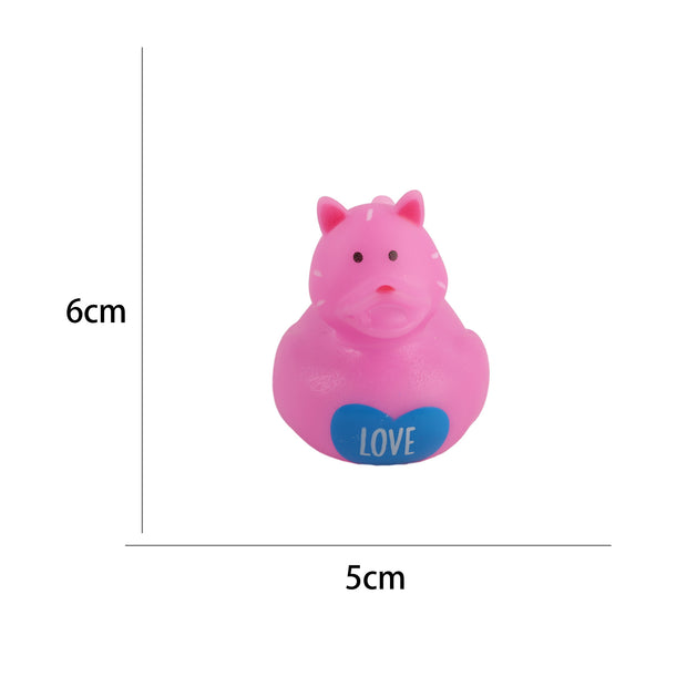 Children's Bath Toys Christmas Squeeze And Sound Duck