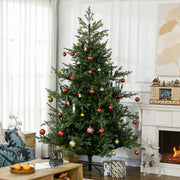 7.5' Artificial Wide Christmas Tree Holiday Décor