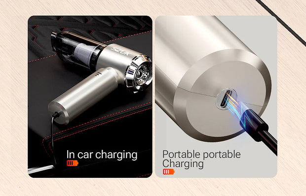 New Mini Car Vacuum Cleaner 985000Pa Wireless Vacuum Cleaner Powerful Suction Handheld Portable Vacuum Cleaner for car