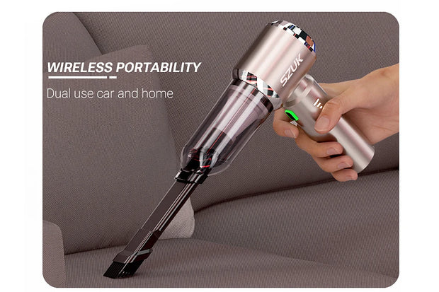 New Mini Car Vacuum Cleaner 985000Pa Wireless Vacuum Cleaner Powerful Suction Handheld Portable Vacuum Cleaner for car
