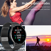 2025 Smart watch Ladies Full touch Screen Sports Fitness watch IP67 waterproof Bluetooth For Android iOS Smart watch Female