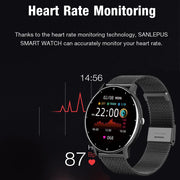 2025 Smart watch Ladies Full touch Screen Sports Fitness watch IP67 waterproof Bluetooth For Android iOS Smart watch Female