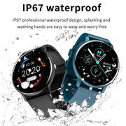 2025 Smart watch Ladies Full touch Screen Sports Fitness watch IP67 waterproof Bluetooth For Android iOS Smart watch Female