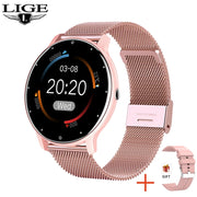 2025 Smart watch Ladies Full touch Screen Sports Fitness watch IP67 waterproof Bluetooth For Android iOS Smart watch Female