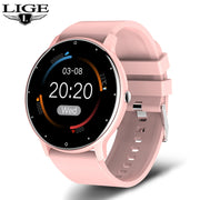2025 Smart watch Ladies Full touch Screen Sports Fitness watch IP67 waterproof Bluetooth For Android iOS Smart watch Female
