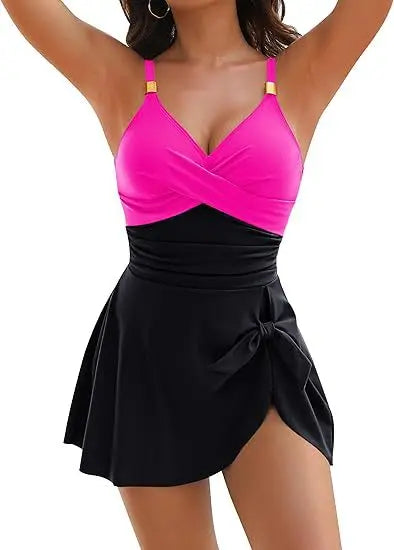 Tummy Control Women Swimdress Slim-2025