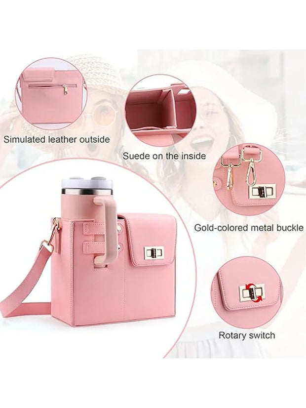 Outdoor portable crossbody water cup protection