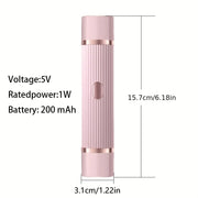 Two in one women's electric shaver - suitable for eyebrows, face, legs, and armpits, portable wet and dry hair remover