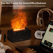 Air Aroma Humidifier Diffuser Essential Oils with LED light