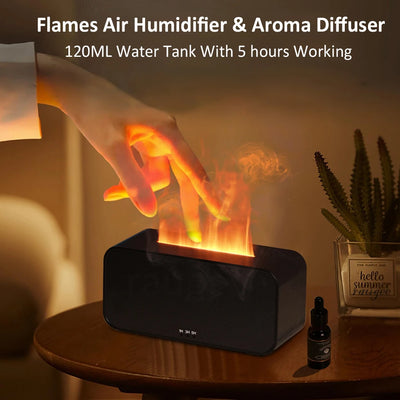 Air Aroma Humidifier Diffuser Essential Oils with LED light