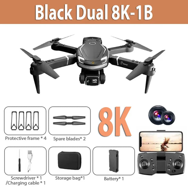 Drone 8K 5G GPS Professional HD Aerial Photography Remote Control Aircraft HD Dual Camera Quadcopter Toy UAV