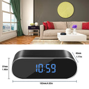 Large Display Mirror Clock Alarm Clock USB
