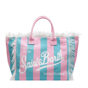 Mc2 Saint Barth Color-blocking Large-capacity Tote Bag New Fashionable and Casual Single-shoulder Bag for Women