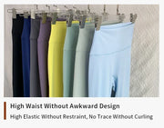Yoga Leggings High Waist Breathable Quick Drying Yoga Pants Fitness Running Cycling Workout Gym Clothing