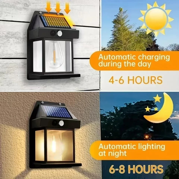 Powerful Outdoor Solar Lamp Garden Waterproof Light
