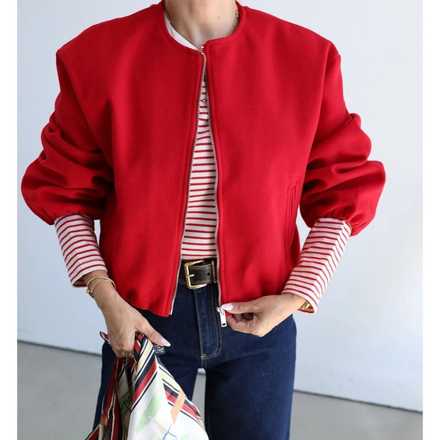 Soft Cropped Jackets