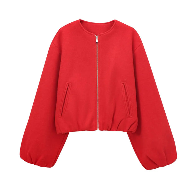Soft Cropped Jackets