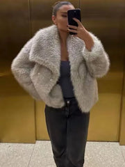 Fluffy Women's Jacket