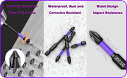 6/12 Pieces Magnetic Screwdriver Bits Non-slip Shockproof