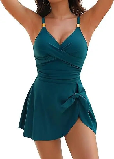Tummy Control Women Swimdress Slim-2025