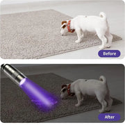Ultraviolet Torch With Pen Clip Portable AAA Batteries