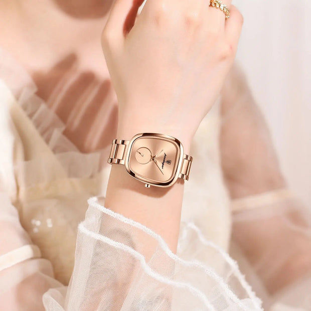 Luxury Watch for Woman Waterproof Stainless Steel Quartz Ladies Watch High Quality Women's Watches Elegant Female Clock