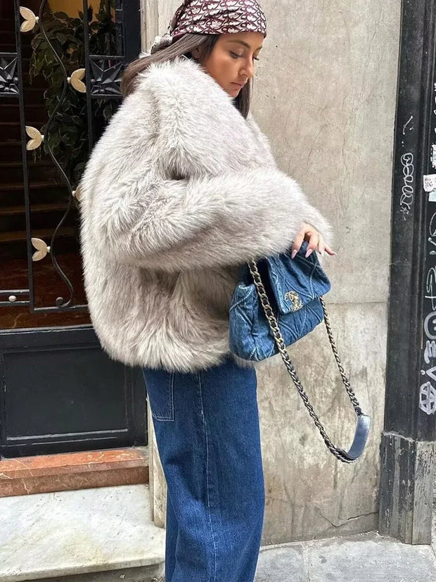 Fluffy Women's Jacket