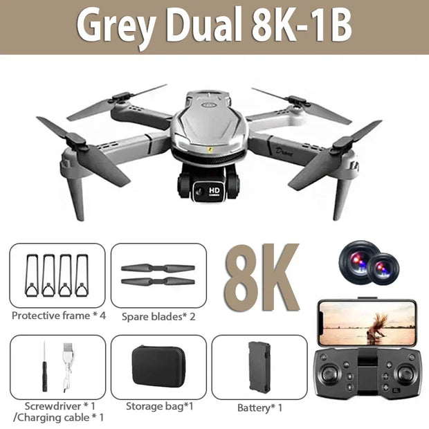 Drone 8K 5G GPS Professional HD Aerial Photography Remote Control Aircraft HD Dual Camera Quadcopter Toy UAV