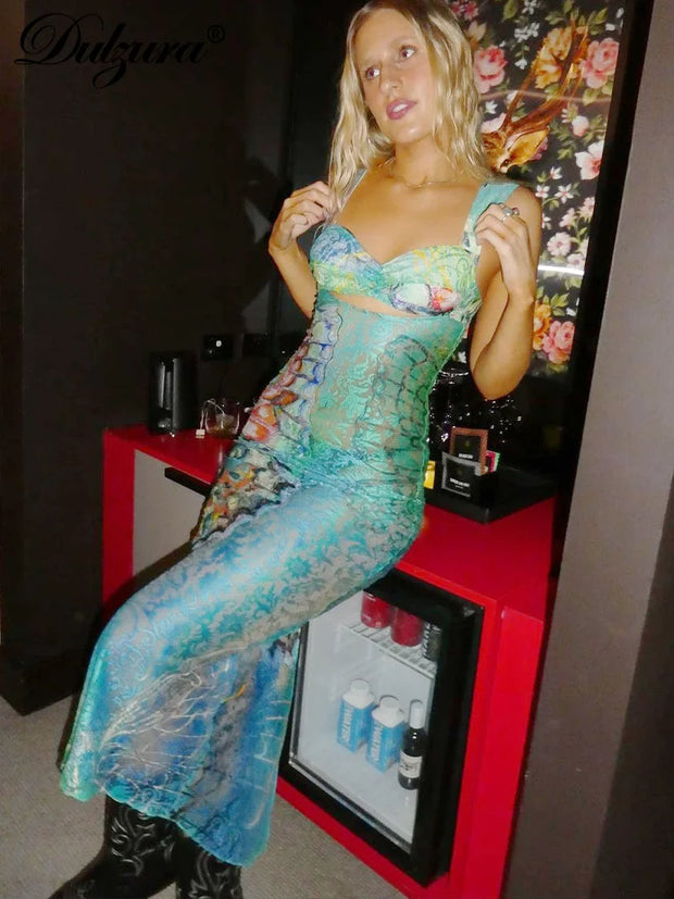 Maxi Dress Bodycon Sexy