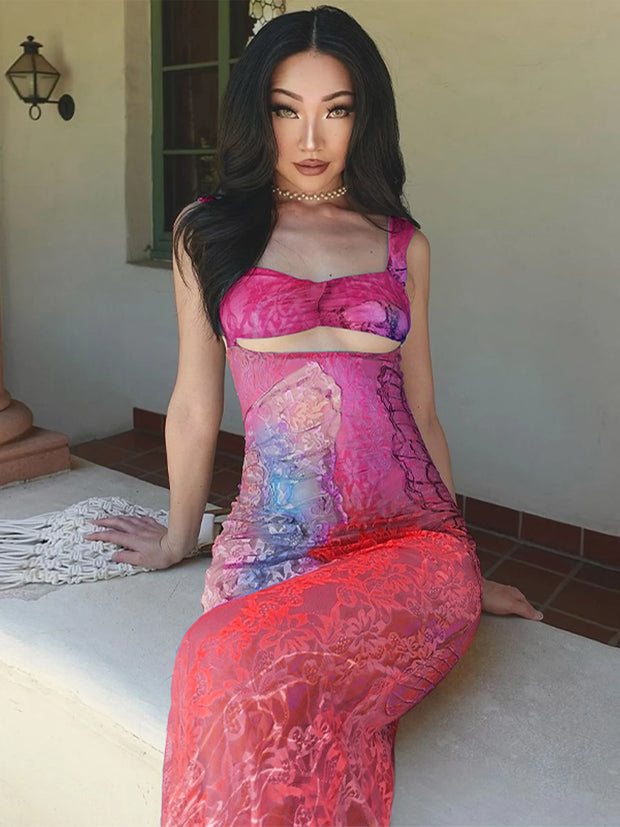 Maxi Dress Bodycon Sexy