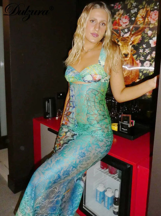 Maxi Dress Bodycon Sexy