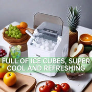 15KG daily ice making capacity, fully automatic ice maker, small and low-power household dormitory