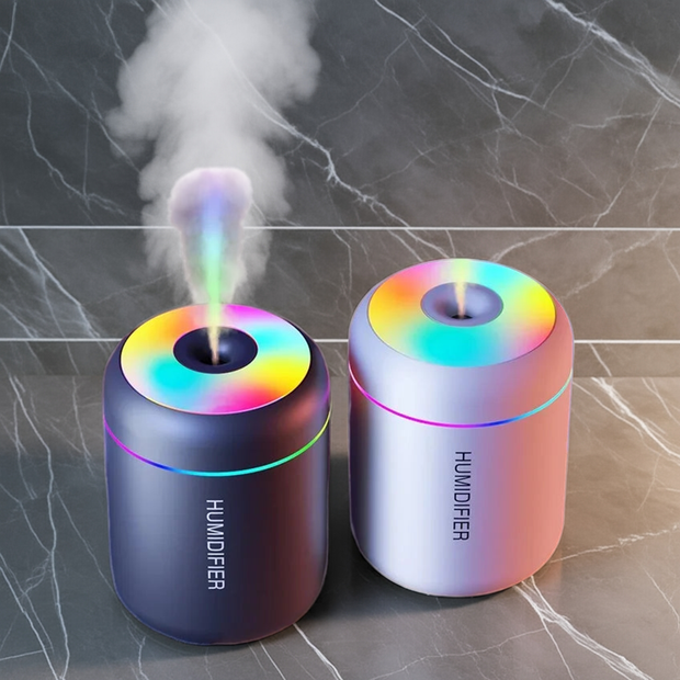 180ML Mini Air Humidifier USB Electric Aroma Diffuser Essential Oil Purifier Aromatherapy Mist Maker Lights For Car Home Bedroom
